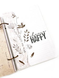 Choose Happy - Art Journal Page