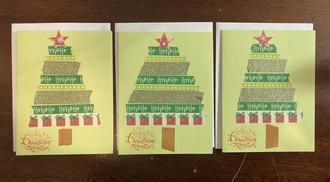 washi tree cards