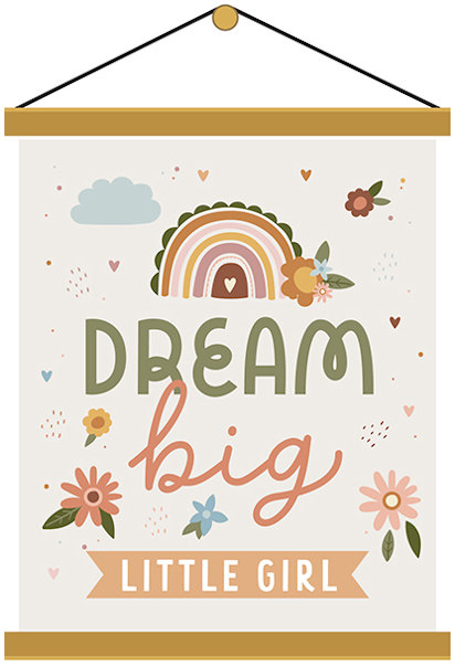 Dream Big Little Girl Echo Park