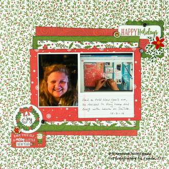 How to Create Scrapbook Layout with Scraps