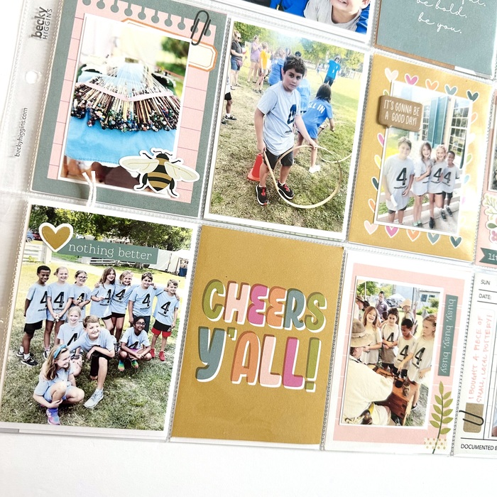 How to Print Small Photos for Scrapbooking - Playing with Paper