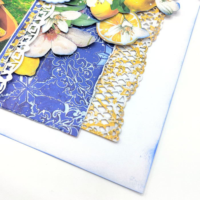 Crafter's Companion - Mediterranean Dreams - 8.5 x 11 Luxury Linen Card Pack