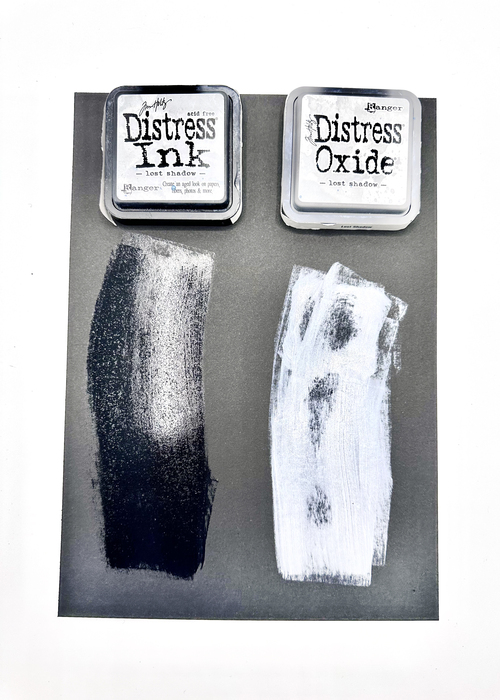 Tim Holtz Compares Distress Ink vs Distress Oxides at Scrapbook.com 