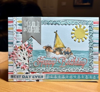 House Mouse Set Sail Card