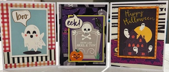 Boo Halloween Cards