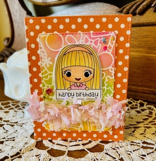 Stamp Anniething Birthday card