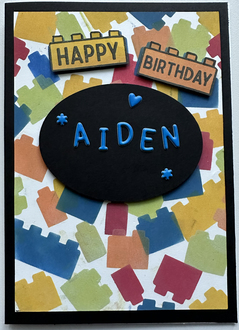 Aiden's 11th Birthday Card