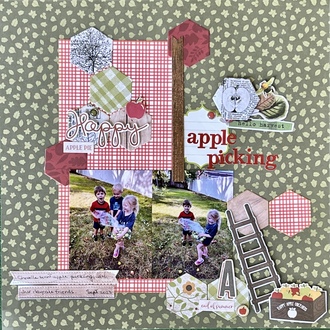 Apple Picking/ Sept Sketch with a Twist