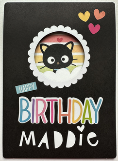 Maddie's 15th Birthday Card