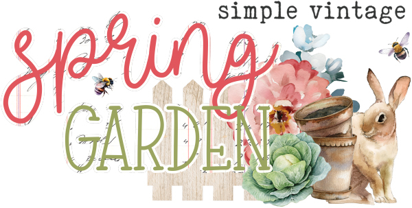 Simple Stories Simple Vintage Stencil - Spring Garden Honeycomb