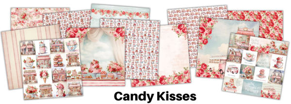 Candy Kisses Paper Rose Studio