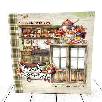 Recipe Album Using the 49 & Market Cottagecore Collection