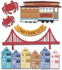 San Francisco  Stickers - Jolee's Boutique