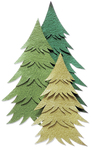 Pine Tree - Green  3-D Stickers - Jolee's By You