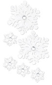 Snowflakes  3-D Stickers - Jolee's By You