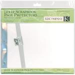 Postbound Page Protector Refill, 12x12