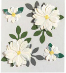 Vanilla Flowers  Stickers - Jolee's Boutique
