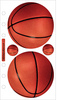 Basketball Sticko Stickers
