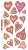 Vellum Hearts Sticko Stickers
