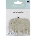 Elephants  3-D Stickers - Jolee's By You