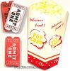 Movie Popcorn  3-D Stickers - Jolee's By You