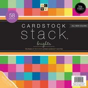 The Brights Cardstock Stack - DCWV