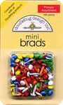Primary Assorted Mini Brads by Doodlebug