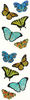 Sparkle Butterflies - Mrs Grossman's Stickers