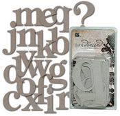 [un]dressed? Chipboard Monograms by Basic Grey