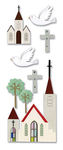 Church Stickers - A Touch Of Jolee's