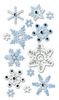 Snowflakes - Jolee's Vellum 3-D Stickers