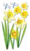 Daffodils - Jolee's Vellum 3-D Stickers