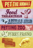 Pet The Animals Stickers by Karen Foster