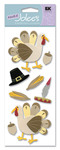 Thanksgiving Turkey Stickers - A Touch Of Jolee's