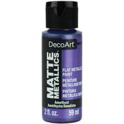 Amethyst DecoArt Acrylic Matte Metallics 2oz