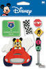 Race Car Mickey Disney Stickers - EK Success
