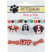 It's A Dogs Life Buttons - Buttons Galore