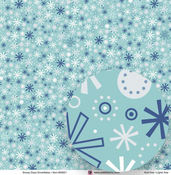 Snowy Days Snowflakes 12x12 Paper