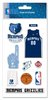 Memphis Grizzlies NBA Stickers