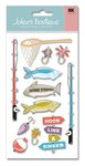 Fishing  Stickers - Jolee's Boutique