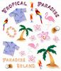 Tropical Paradise Stickers