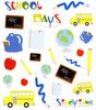 School Days Stickers