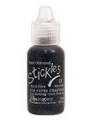 Black Diamond Stickles Glitter Glue by Ranger