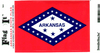 Arkansas State Flag Vinyl Flag Decal