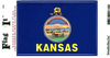 Kansas State Flag Vinyl Flag Decal