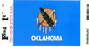 Oklahoma State Flag Vinyl Flag Decal