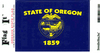 Oregon State Flag Vinyl Flag Decal