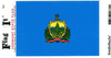 Vermont State Flag Vinyl Flag Decal