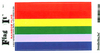 Rainbow Flag Vinyl Flag Decal
