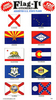 Assorted U.S. State Flags